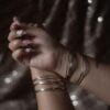 Ruhh - Oxidised Bangle Set - Image 6