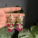 Dark Green + Fuchsia
