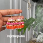 Bright Orange & Pink