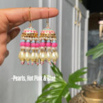 Pearls,Hot Pink & Blue