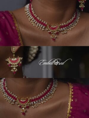 Sisah - Choker & Earring Set