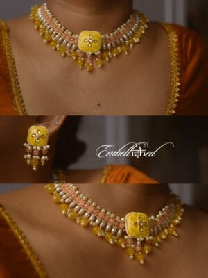 Kesari - Choker & Earring Set