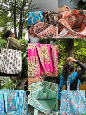Quilted Tote Bags