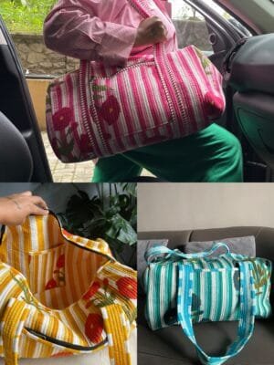 Quilted Duffle Bags
