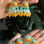 Turquoise, Blue & Yellow